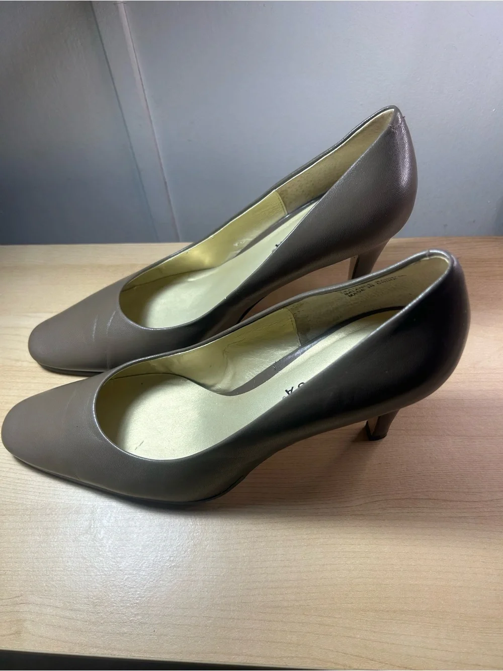 Caresa Women's Classic Leather Pumps